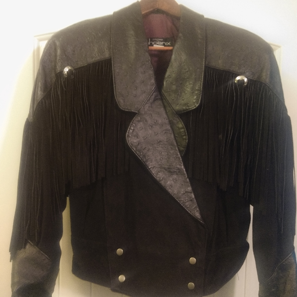 Leather jacket